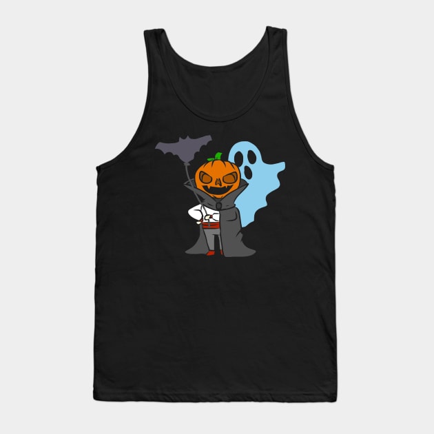 Helloween tshirt with nice Horro motive for creepy people Tank Top by KK-Royal